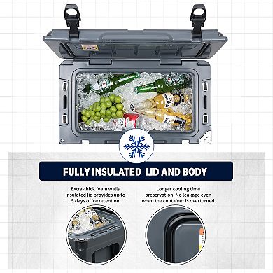 EchoSmile 30 qt. Rotomolded Cooler