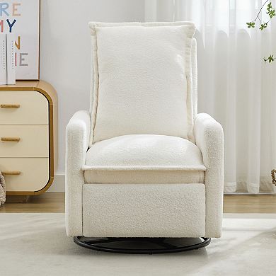 Merax Swivel Rocker Recliner Chair, Glider Rocker Recliner
