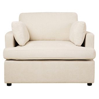 Merax Oversized Accent Chair - Comfortable Armrest Cushions