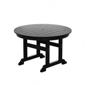 Westintrends 47" Outdoor/patio Round Dining Table