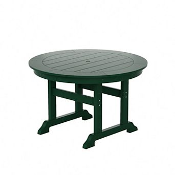 Westintrends 47" Outdoor/patio Round Dining Table