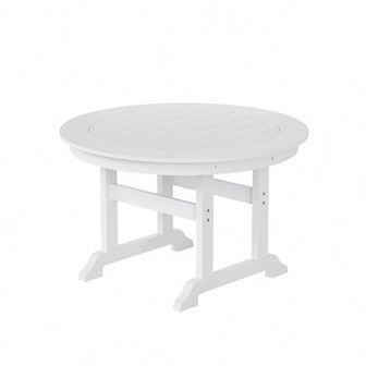 Westintrends 47" Outdoor/patio Round Dining Table