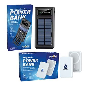 Pursonic Power-on-the-Go Travel Bundle: Stay Charged Anywhere, Anytime!