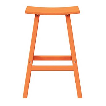 Westintrends 29" height Outdoor / Patio Saddle bar stool