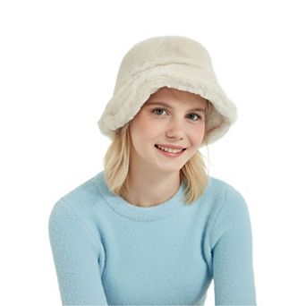Youth and Teens Stylish Plush Bucket Hats For Winter
