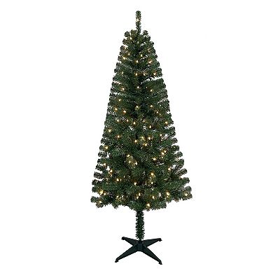 St. Nicholas Square 6-ft. Pre-Lit Artificial Christmas Tree