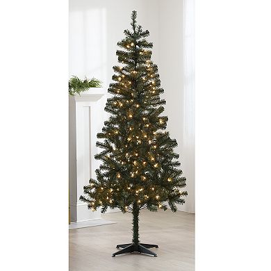 St. Nicholas Square 6-ft. Pre-Lit Artificial Christmas Tree