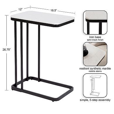 Credele Metal Accent C-Table