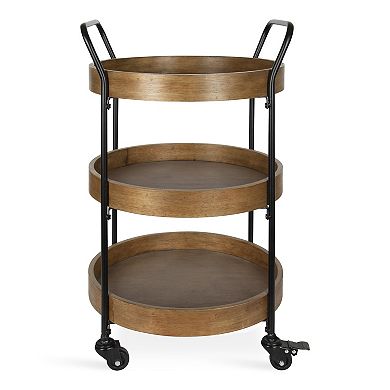 Lloyd Round Bar Cart