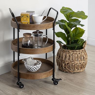 Lloyd Round Bar Cart