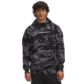 Big & Tall Under Armour Rival Fleece Printed Graphic Hoodie
