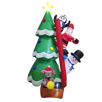 St. Nicholas Square® 6-ft. LED Inflatable Tree Decorating Outdoor Decor