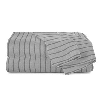 Martex Cationic Solid Twin XL Blue Sheet Set