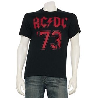 Men's AC/DC Collegiate Number 73 Graphic Tee