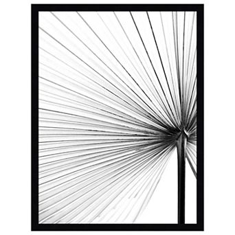Leaf by Magda Izzard Wood Framed Wall Art Print