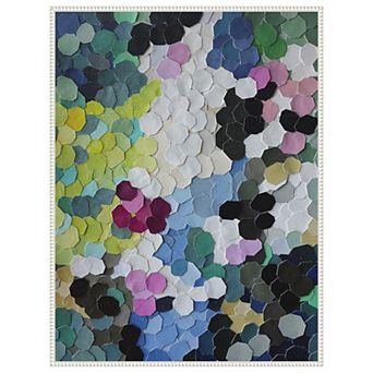 Walking through Waddesdon Gardens by Coco Good Framed Canvas Wall Art Print