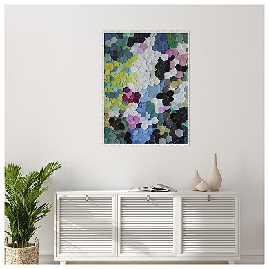 Walking through Waddesdon Gardens by Coco Good Framed Canvas Wall Art Print