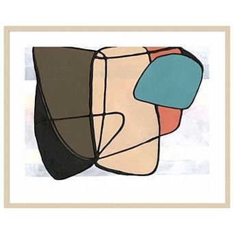 Future Modern II by Vanna Lam Wood Framed Wall Art Print