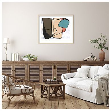 Future Modern II by Vanna Lam Wood Framed Wall Art Print