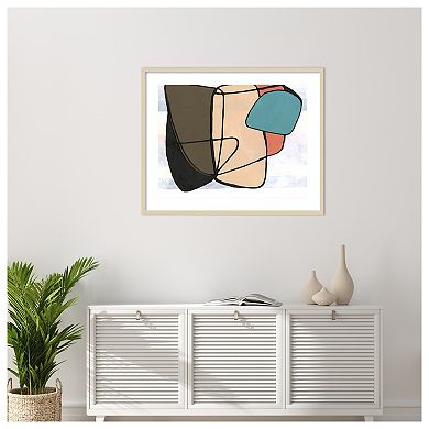 Future Modern II by Vanna Lam Wood Framed Wall Art Print