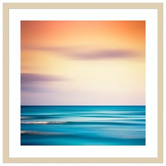 Sunset Shimmer by Dirk Wustenhagen Wood Framed Wall Art Print