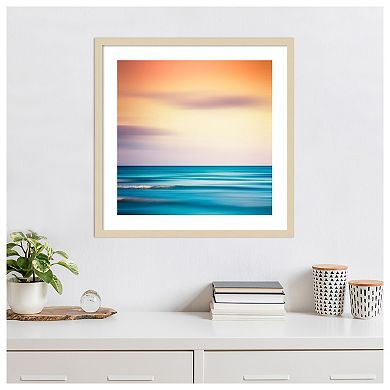 Sunset Shimmer by Dirk Wustenhagen Wood Framed Wall Art Print