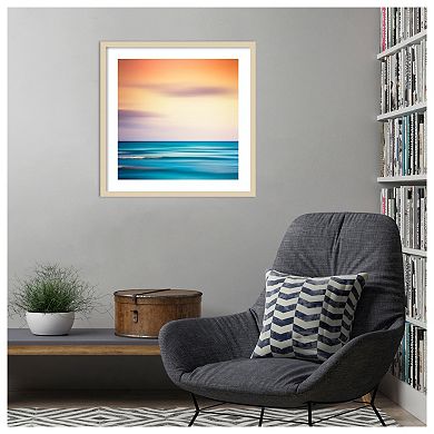 Sunset Shimmer by Dirk Wustenhagen Wood Framed Wall Art Print