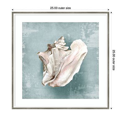 Whispers of the Shore III by Eli Jones Wood Framed Wall Art Print