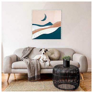 Peaceful Landscape II by Arctic Frame Framed Canvas Wall Art Print