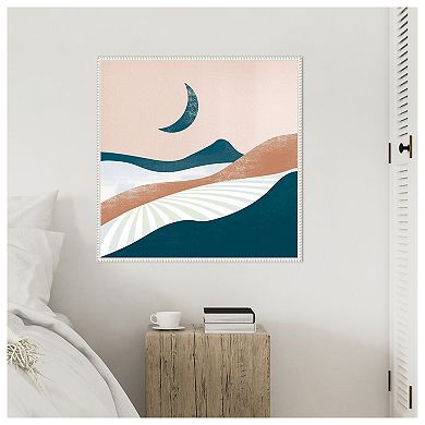 Peaceful Landscape II by Arctic Frame Framed Canvas Wall Art Print