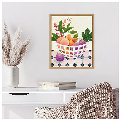 Bright Fruit I by Grace Popp Framed Canvas Wall Art Print