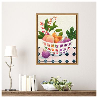 Bright Fruit I by Grace Popp Framed Canvas Wall Art Print