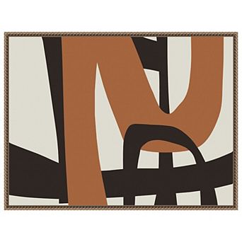 Calming Neutrals I by Irena Orlov Framed Canvas Wall Art Print