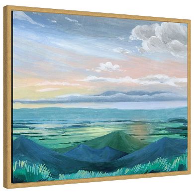 Sunset Outlook II by Grace Popp Framed Canvas Wall Art Print