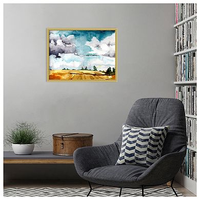 Open Skies III by Paul Mccreery Wood Framed Wall Art Print