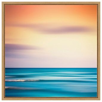 Sunset Shimmer by Dirk Wustenhagen Framed Canvas Wall Art Print