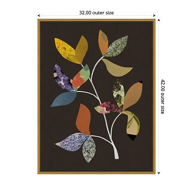Blooming Branches by Alisa Galitsyna Framed Canvas Wall Art Print