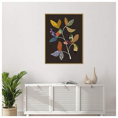 Blooming Branches by Alisa Galitsyna Framed Canvas Wall Art Print