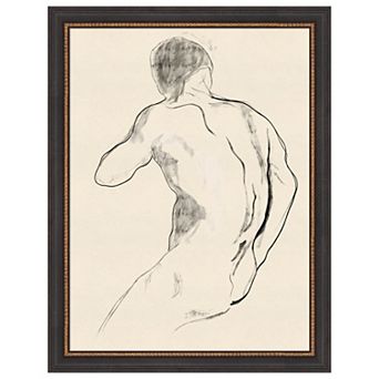 The Athlete by Roberto Moro Wood Framed Wall Art Print