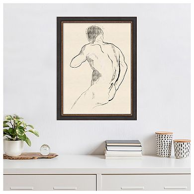 The Athlete by Roberto Moro Wood Framed Wall Art Print
