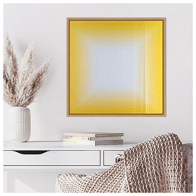 Stimulating Squares IV by Michael Willett Framed Canvas Wall Art Print