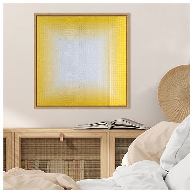 Stimulating Squares IV by Michael Willett Framed Canvas Wall Art Print