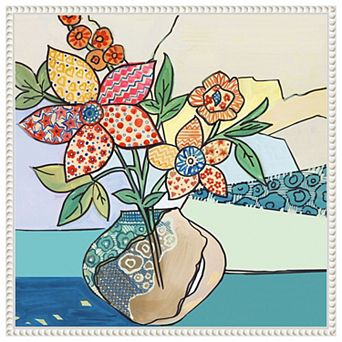 Fresh Picks by Lera Framed Canvas Wall Art Print