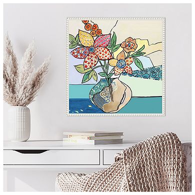 Fresh Picks by Lera Framed Canvas Wall Art Print