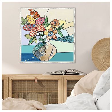 Fresh Picks by Lera Framed Canvas Wall Art Print