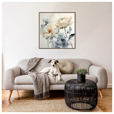 Blooms of Inspiration II by Lazar studio Framed Canvas Wall Art Print