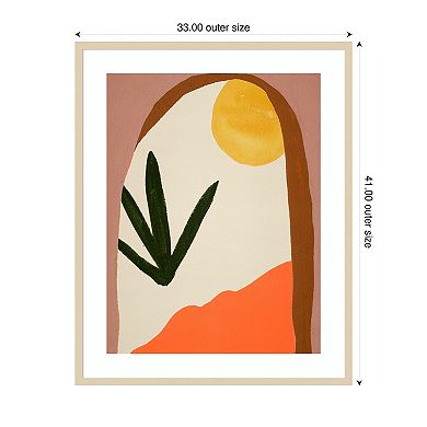 New Day I by Melissa W Wood Framed Wall Art Print