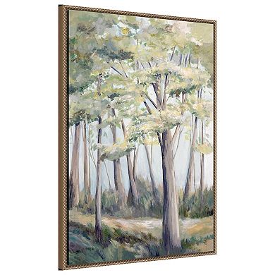 Verdant Canopy by Hannah Dawson Framed Canvas Wall Art Print