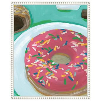 Breakfast of Champions II by June Erica Vess Framed Canvas Wall Art Print