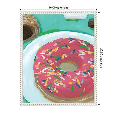 Breakfast of Champions II by June Erica Vess Framed Canvas Wall Art Print